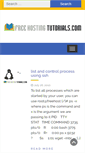 Mobile Screenshot of freehostingtutorials.com